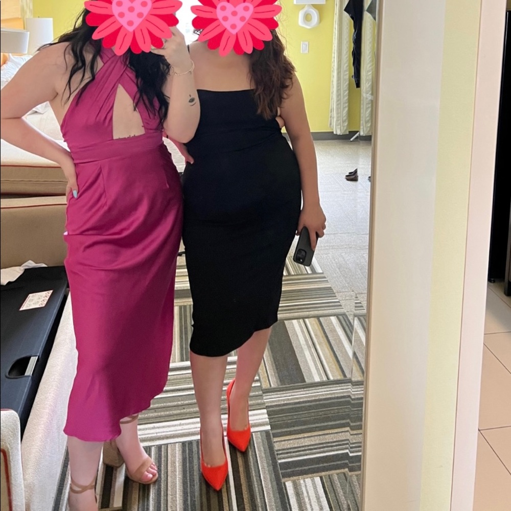 Runaway the Label Satin Dress